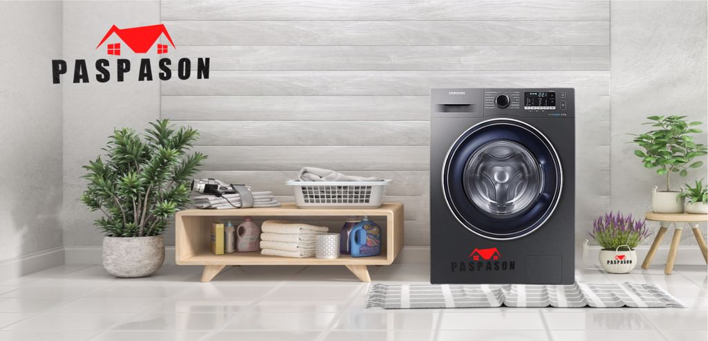 פספסון SAMSUNG WW80J5555FX:מכונת כביסה פתח קידמי 8 ק"ג סמסונג דגם