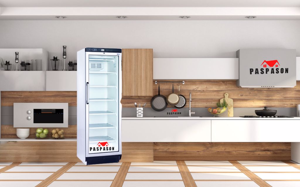 מקרר ויטרינה זכוכית מחוסמת 372 ליטר נורמנדה דגם : ND-3744 פספסון