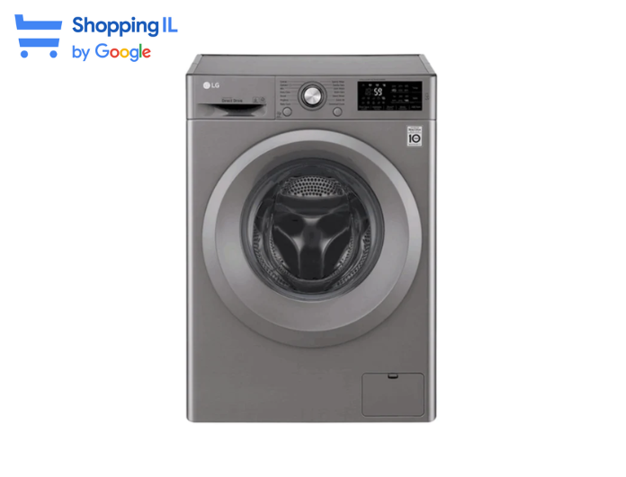 מכונת כביסה LG F4J5TNP7S 8 ק"ג