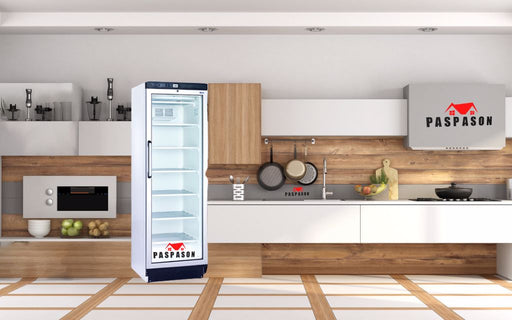 מקרר ויטרינה זכוכית מחוסמת 372 ליטר נורמנדה דגם : ND-3744 פספסון